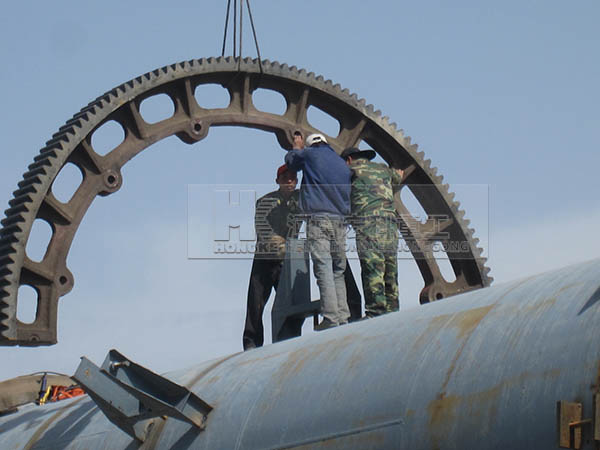 煅燒石灰所用設備—石灰回轉(zhuǎn)窯